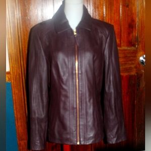 Preston and York lambskin leather jacket